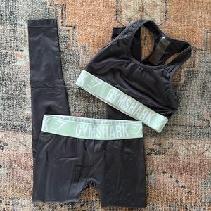 Gymshark Legging and Sports Bra set XS & M